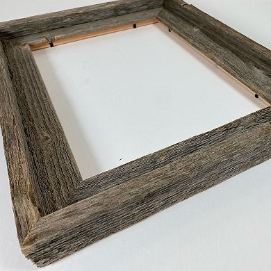 Rustic Farmhouse Signature Series 12x12 Reclaimed Wood Picture Frame