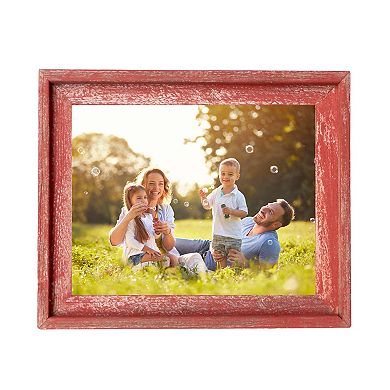 Rustic Farmhouse Signature Series 8.5x14 Reclaimed Wood Picture Frame