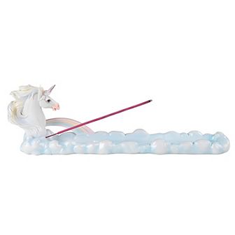 FC Design 12"W Unicorn Incense Burner Incense Sticks Holder Fantasy Decoration Figurine