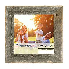 Rustic Farmhouse Wedding Picture Frames with Signature Mat