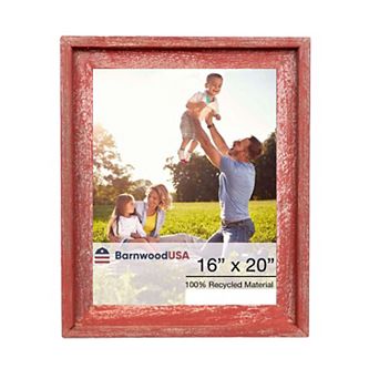 Rustic Farmhouse Signature Series 16x20 Reclaimed Wood Picture Frame