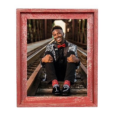 Rustic Farmhouse Signature Series 10x10 Reclaimed Wood Picture Frame