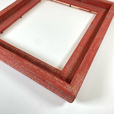 13” X 19” Rustic Farmhouse Red Wood Frame 13” X 19” Rustic Farmhouse Red Wood Frame