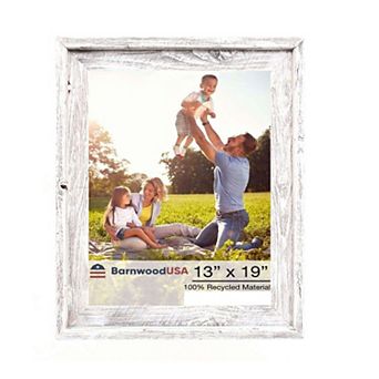 Rustic Farmhouse Signature Series 13x19 Reclaimed Wood Picture Frame