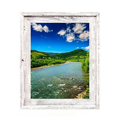 Rustic Farmhouse Signature Series 4x6 Reclaimed Wood Picture Frame