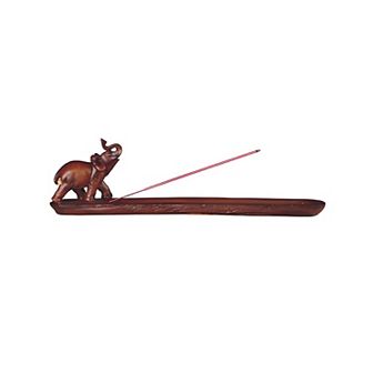 FC Design 11.5"W Elephant Incense Burner Sticks Holder