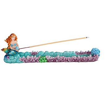 FC Design 11.75"W Mermaid Incense Burner Sticks Holder Statue Fantasy Decoration Figurine