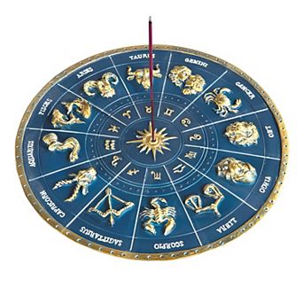 FC Design 6.5"W Blue Zodiac Incense Burner Statue Fantasy Decoration Figurine