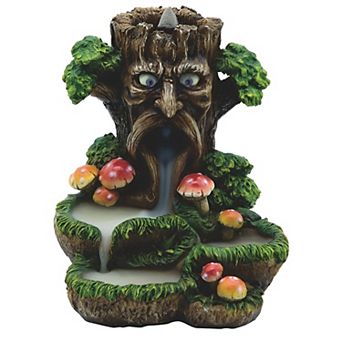 FC Design 6"H Forest Mystic Spirit God Greenman Backflow Incense Holder Statue Fantasy Decoration Figurine Incense Burner