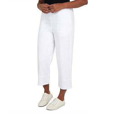 Women's Alfred Dunner Wide Leg Ankle Pants