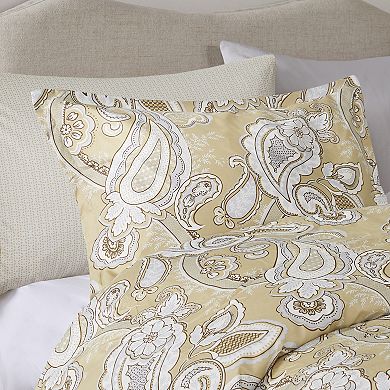 Madison Park Essentials Sylvie Paisley Print Comforter Set with Sheets