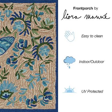 Liora Manne Flora Bee Indoor/Outdoor Rug