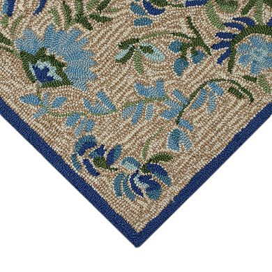 Liora Manne Flora Bee Indoor/Outdoor Rug