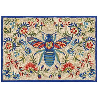 Liora Manne Flora Bee Indoor/Outdoor Rug