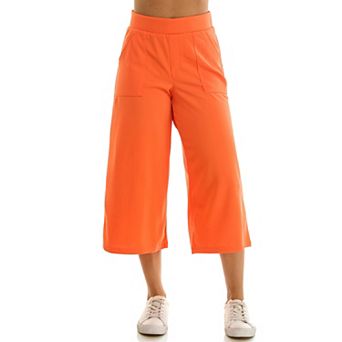 Women's Nina Leonard Elastic Waist Culotte Pants