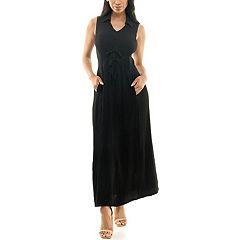 Kohls black sale maxi dress