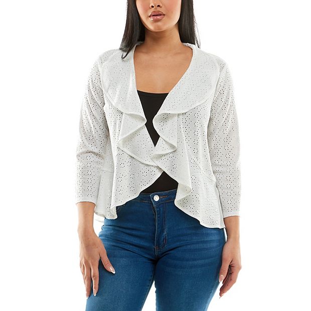 Kohls white outlet shrug