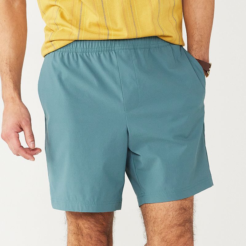 Mens Apt. 9 Premier Flex E-Waist 7-inch Shorts, Size: XXL, Multicolor