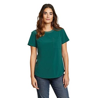 Women's Eddie Bauer Departure Short Sleeve Pocket Tee