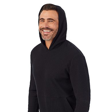 Men's Cuddl Duds Midweight Waffle Thermal Performance Base Layer Hoodie