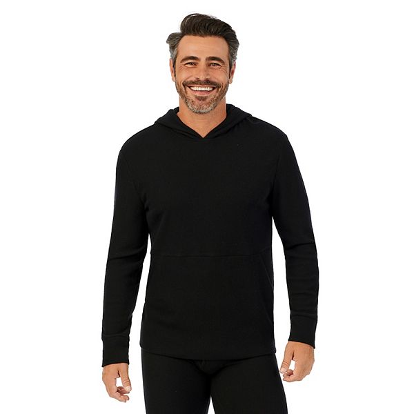Men's Cuddl Duds® Midweight Waffle Thermal Performance Base Layer Hoodie