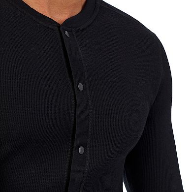 Men's Cuddl Duds Midweight Waffle Thermal Performance Base Layer Union Suit