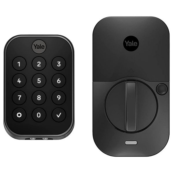 Yale Assure Lock 2 Key-Free Keypad with Bluetooth in Black Suede (YRD430-BLE-BSP)