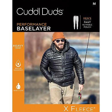 Men's Cuddl Duds Heavyweight X Fleece Performance Base Layer Pants