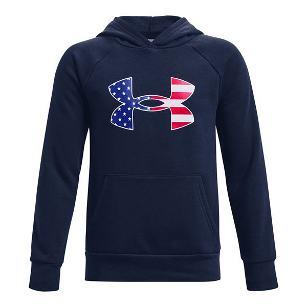 Under armour american deals flag sweatshirt