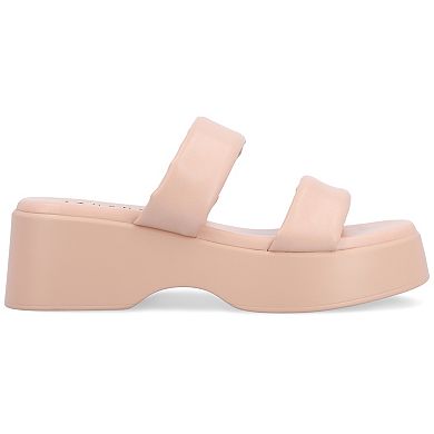 Journee Veradie Tru Comfort Foam™ Women's Slide Platform Sandals