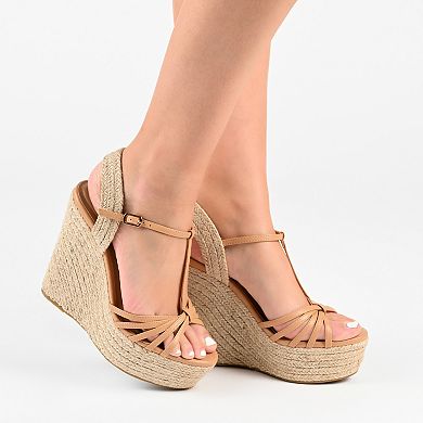 Journee Yara Tru Comfort Foam™ Women's Wedge Sandals