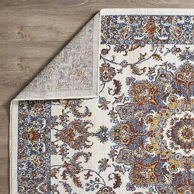 Loomaknoti Alsbrooke Amr Blue Area Rug