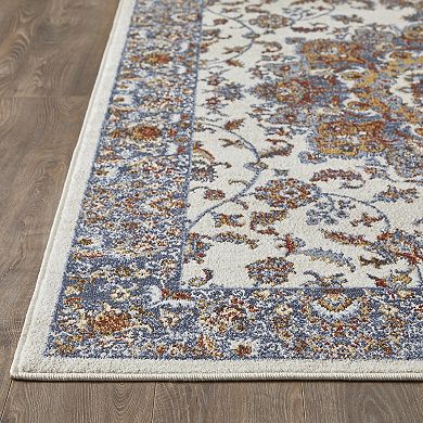 Loomaknoti Alsbrooke Amr Blue Area Rug