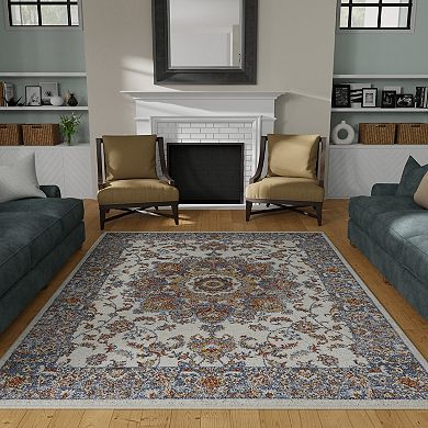 Loomaknoti Alsbrooke Amr Blue Area Rug