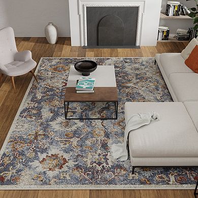 Loomaknoti Alsbrooke Ami Orange Area Rug