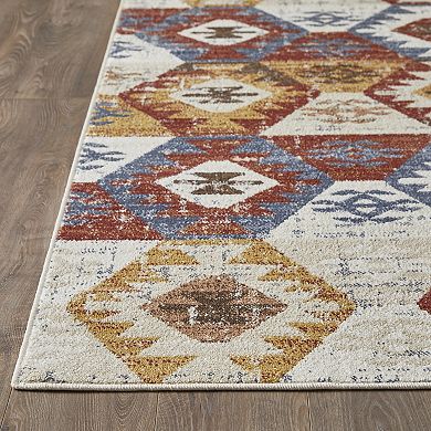 Loomaknoti Alsbrooke Brad Cream Area Rug