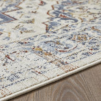 Loomaknoti Alsbrooke Bart Cream Area Rug