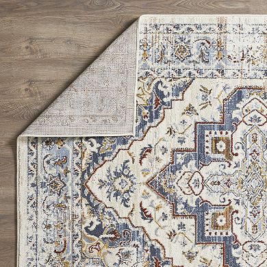 Loomaknoti Alsbrooke Bart Cream Area Rug