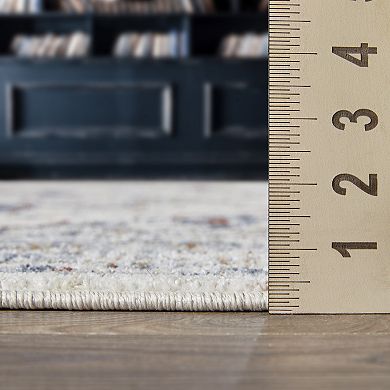 Loomaknoti Alsbrooke Bart Cream Area Rug
