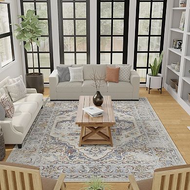 Loomaknoti Alsbrooke Bart Cream Area Rug