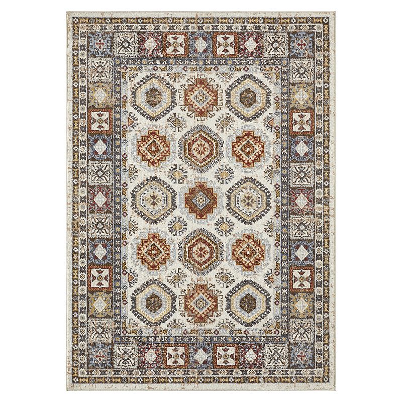 Loomaknoti Alsbrooke Del Area Rug, White, 10X13 Ft