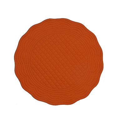 Celebrate Together Fall Quilted Round Edge Placemat 4 pk
