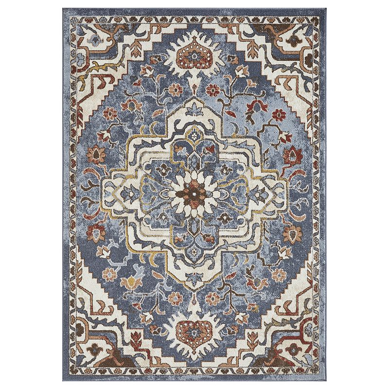 Loomaknoti Alsbrooke Zail Area Rug, Blue, 10X13 Ft