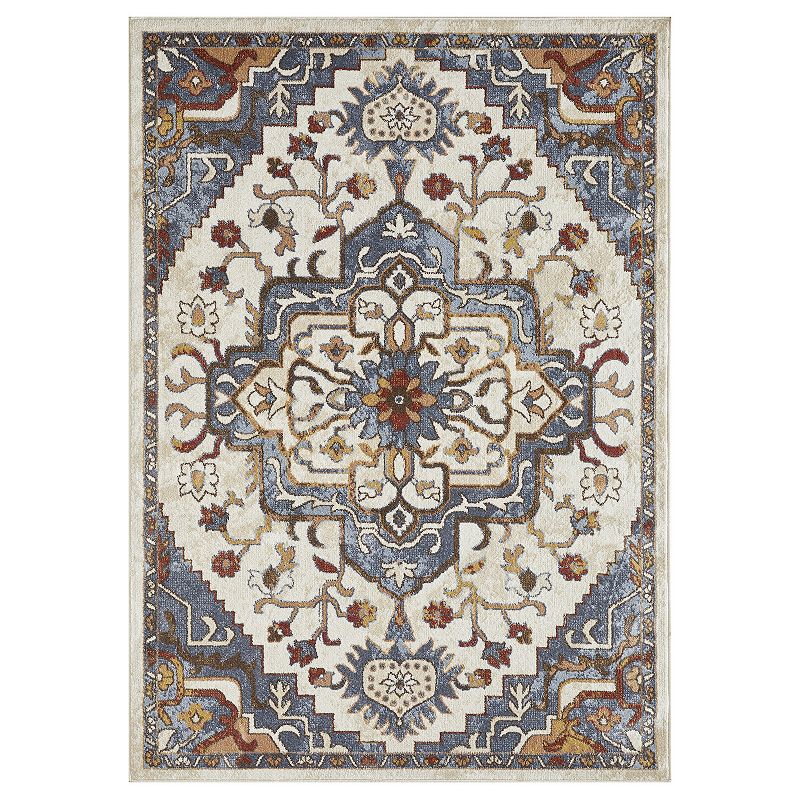 Loomaknoti Alsbrooke Zail Area Rug, White, 10X13 Ft