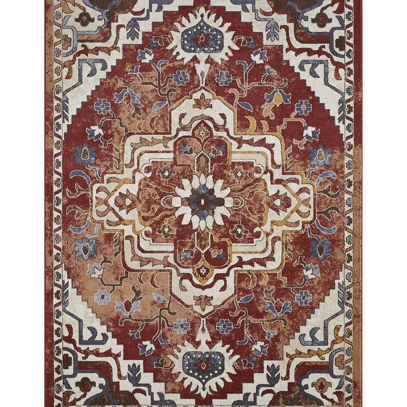 Loomaknoti Alsbrooke Zail Area Rug, Orange, 10X13 Ft