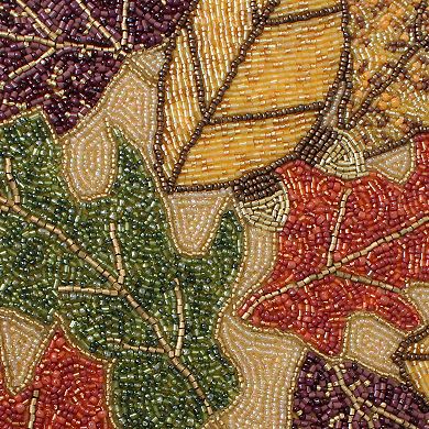 Celebrate Together™ Fall Beaded Leaves Table Runner