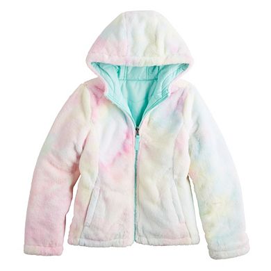 Girls 4-16 SO® Reversible Faux-Fur Quilted Puffer Jacket