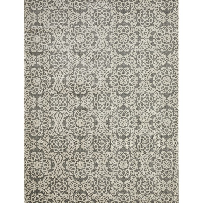 Loomaknoti Celena Alizia Area Rug, White, 10X13 Ft