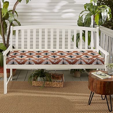 Sorra Home Outdoor/Indoor Corded Bench Cushion