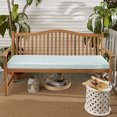 Sorra Home Outdoor/Indoor Bench Cushion - 17 x 45